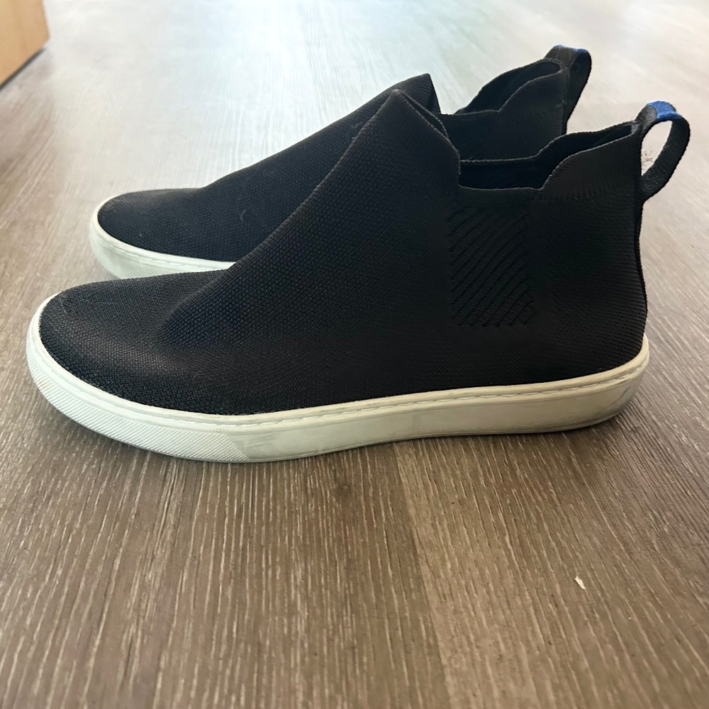 Rothy's Chelsea Boots, Black, 8.5